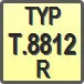 Piktogram - Typ: T.8812R